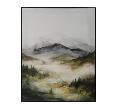 Veggkunst WALLY 60x80cm, fjell 2