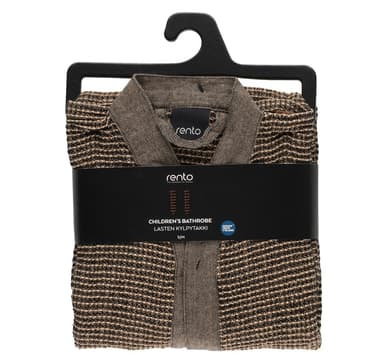 Badekåpe RENTO BROWN, kid S/M