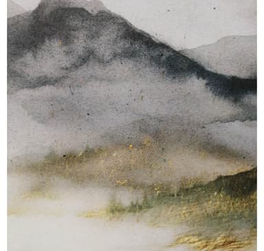 Veggkunst WALLY 60x80cm, fjell 2
