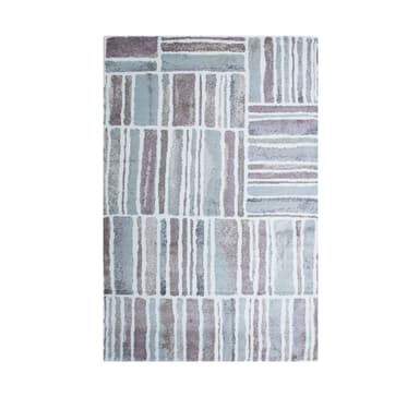 Teppe SANFORD-4, 133x190cm, blå/lilla