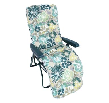 Pute til stol BADEN-BADEN 48x165cm, lys floral