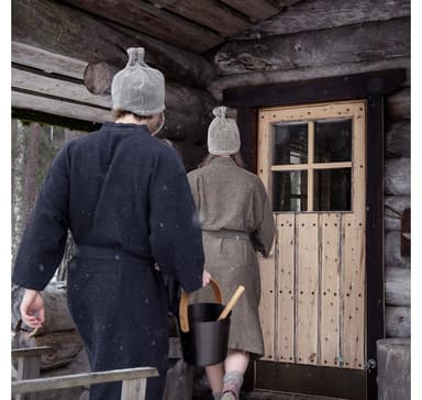 Badekåpe RENTO BRUN, L/XL