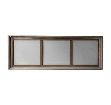 Veggkunst WALLY 50x140cm, siv