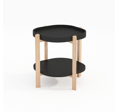 Sidebord NORAH D40xH60cm, sort