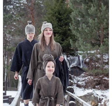Badekåpe RENTO BRUN, L/XL