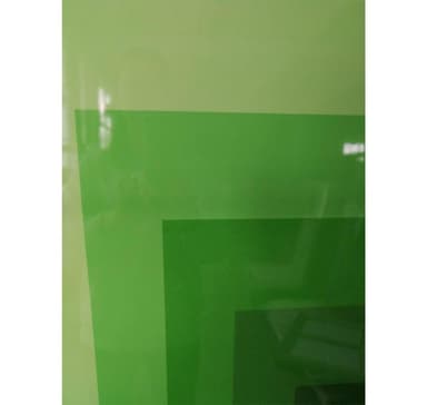Veggkunst WALLY 60x80cm, grønn, akryl