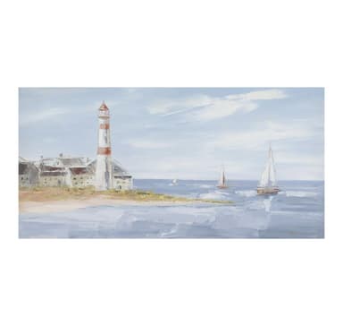 Oljemaleri 60x120cm, fyr