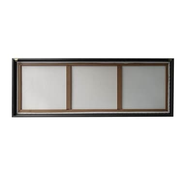 Veggkunst WALLY 50x140cm, fosser ved sjøen