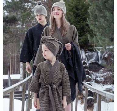 Badekåpe RENTO BROWN, S/M