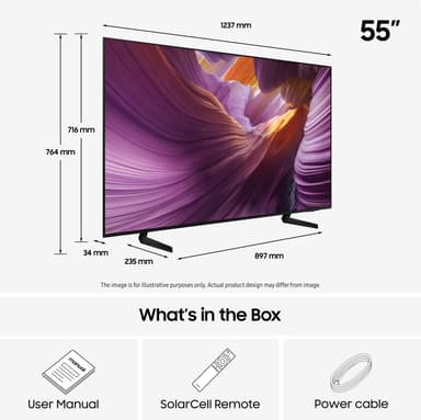 Samsung 55" S85F 4K OLED Smart-TV (2025)