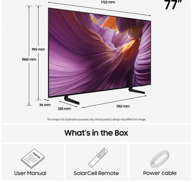Samsung 77" S85F 4K OLED Smart-TV (2025)