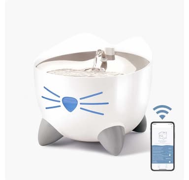 Pixi smart fontene med topp i rustfritt stål, Catit