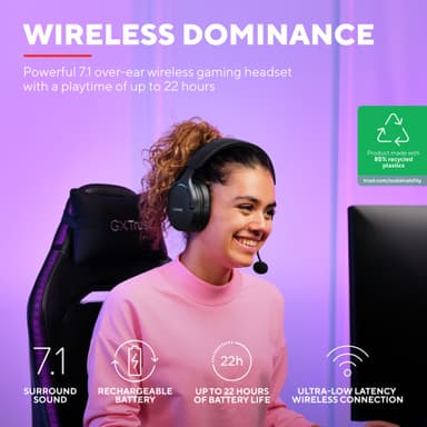 Trust GXT491 Fayzo trådløst gamingheadset