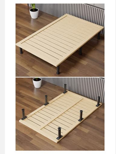 Justerbare møbelføtter for bedre stabilitet 13-22 cm
