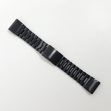 Titanium klokkerem for Garmin klokker Sort 26 mm