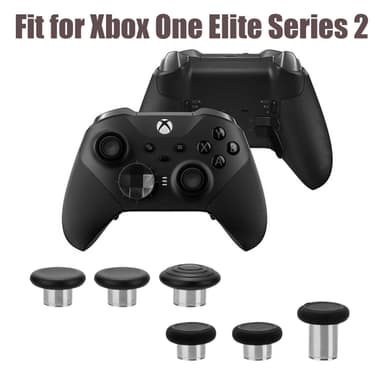 Spillkontroller tommelknapper for Xbox One Elite Series 2 6-pack Sort
