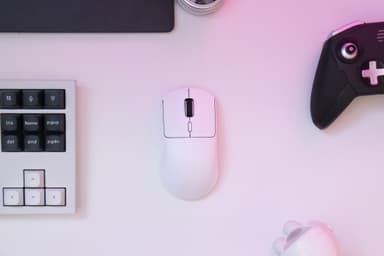 Lemokey G2 8K trådløs mus (hvit)