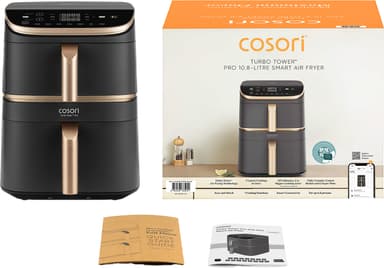 Cosori Turbo Tower Pro air fryer KAAPAFCSSEU0246Y (black)