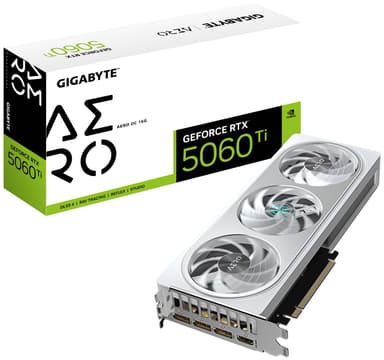 Gigabyte GeForce RTX 5060 Ti AERO OC 16G grafikkort