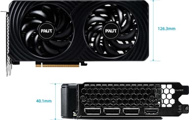 PALIT RTX5060Ti Dual 8GB GDDR7 grafikkort