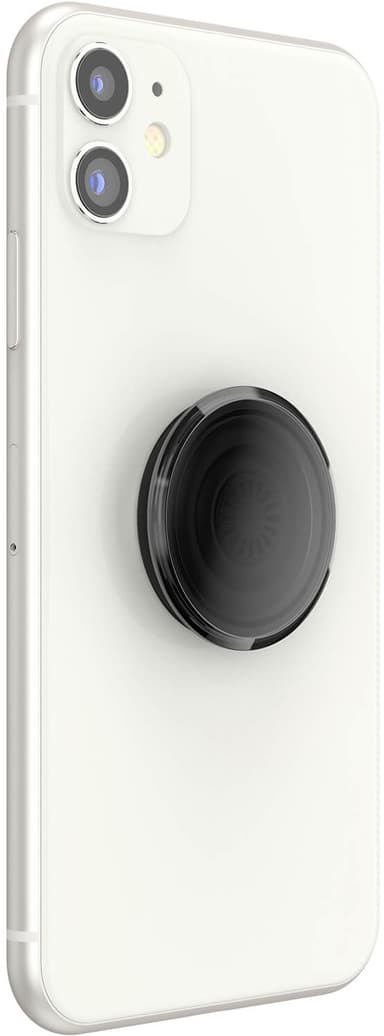 Popsockets mobiltelefongrep (gjennomskinnelig sort)