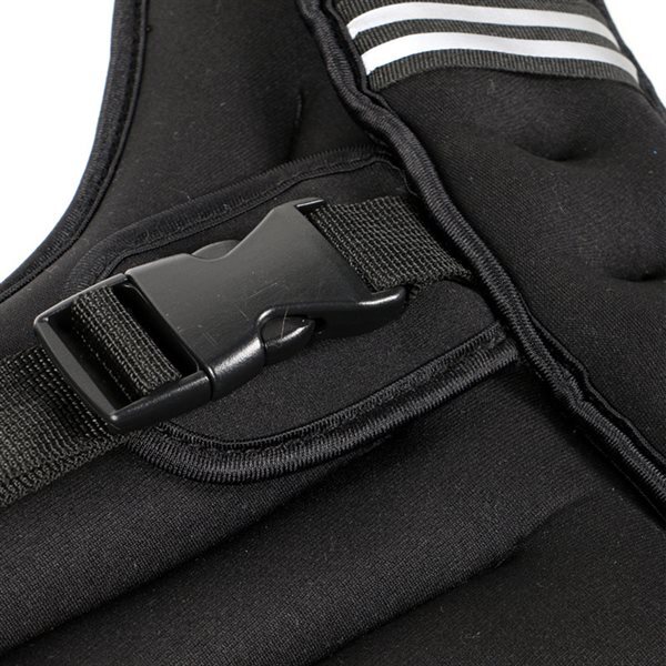 Vektvest 5 kg med lycra og stålkuler