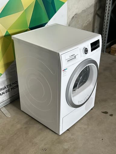 Bosch varmepumpetørketrommel WTW85P49SN - brukt