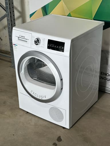 Bosch varmepumpetørketrommel WTW85P49SN - brukt