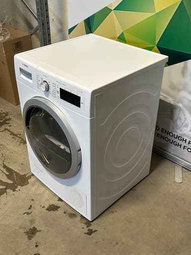Bosch varmepumpetørketrommel WTW875M8SN - brukt