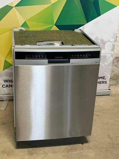 Siemens SN43EI56CS – Underbygd oppvaskmaskin i rustfritt stål - brukt