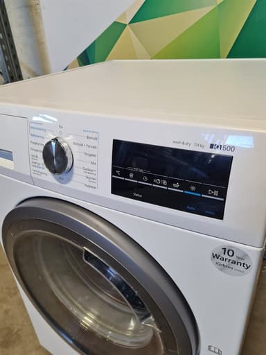Siemens iQ500 Kombinert vask & tørk WD15G442DN - brukt