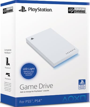 Seagate Game Drive ekstern SSD for PS4/PS5 (1TB)