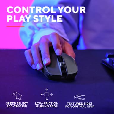 Trust GXT931 Ybar trådløs gamingmus