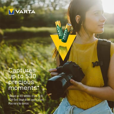 Varta Power 2600mAh AA batteri (4-pakk)