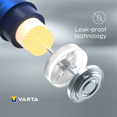 Varta Longlife Power AA-batterier 7042370 12-pakke (blå)