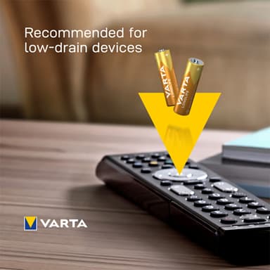 Varta Longlife Power AA-batterier 7042380 16-pakke (gul)