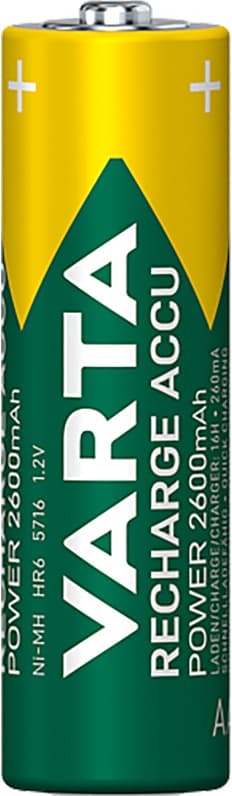 Varta Power 2600mAh AA batteri (4-pakk)