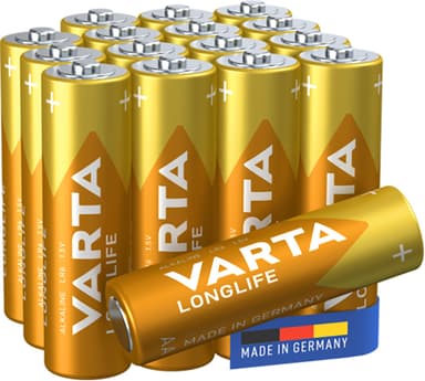 Varta Longlife Power AA-batterier 7042380 16-pakke (gul)
