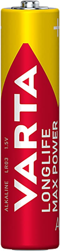 Varta Longlife Max Power AAA batteri (4-pakk)