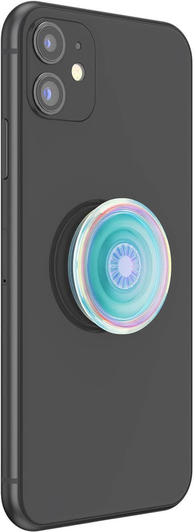 Popsockets mobiltelefongrep (skimrende gjennomsiktig)