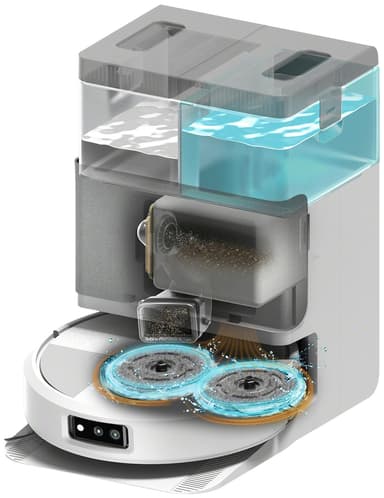iRobot Roomba Combo 505 Plus rengjøringsrobot N185240 (hvit)