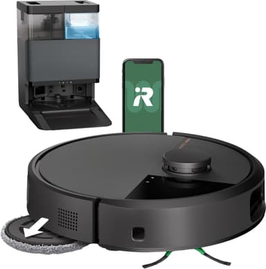 iRobot Roomba Combo 505 Plus rengjøringsrobot N185040 (sort)