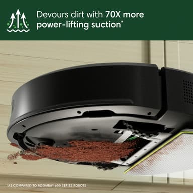 iRobot Roomba Combo 105+ rengjøringsrobot Y351040 (sort)