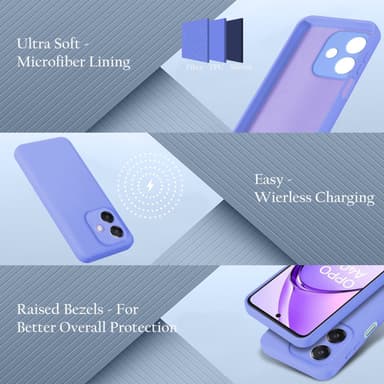Oppo A40 deksel case cover (lilla)