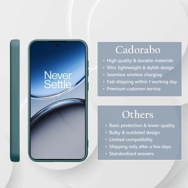 OnePlus Nord 4 deksel case cover (grønn)