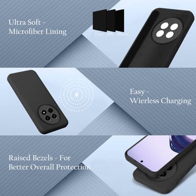 Realme 13 PRO 5G deksel case cover (svart)