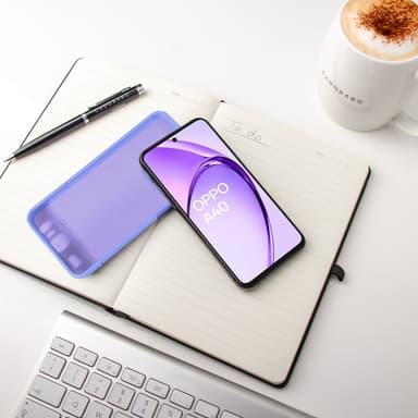 Oppo A40 deksel case cover (lilla)