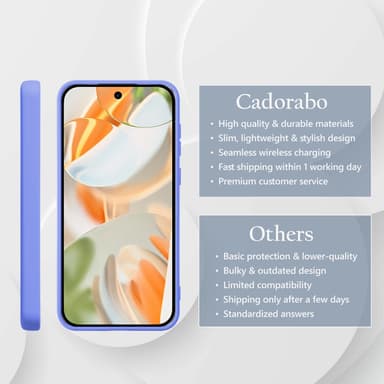 Google Pixel 9 PRO deksel case cover (lilla)