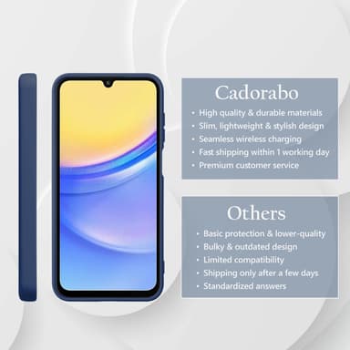 Samsung Galaxy A16 deksel case cover (blå)