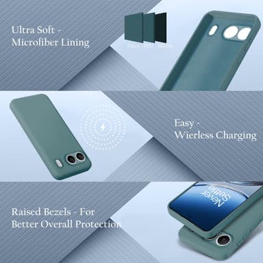 OnePlus Nord 4 deksel case cover (grønn)